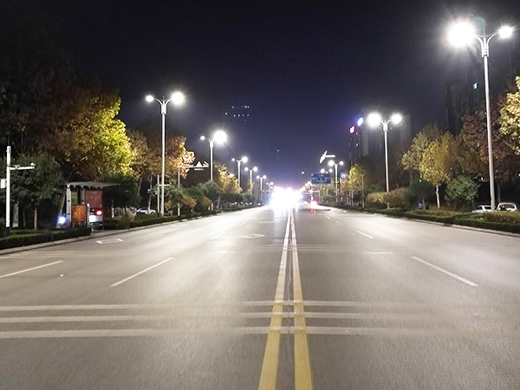 泰安市萬官大街道路照明工程